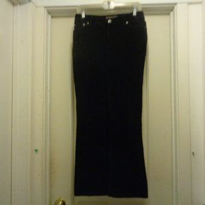 ST. JOHNS BAY SOFT BLACK CORDS 6P
